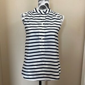 2/$20 J. Crew sleeveless blouse sz2